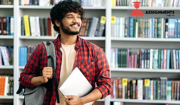 Confident student preparing admission essay with professional writing help in Dubai